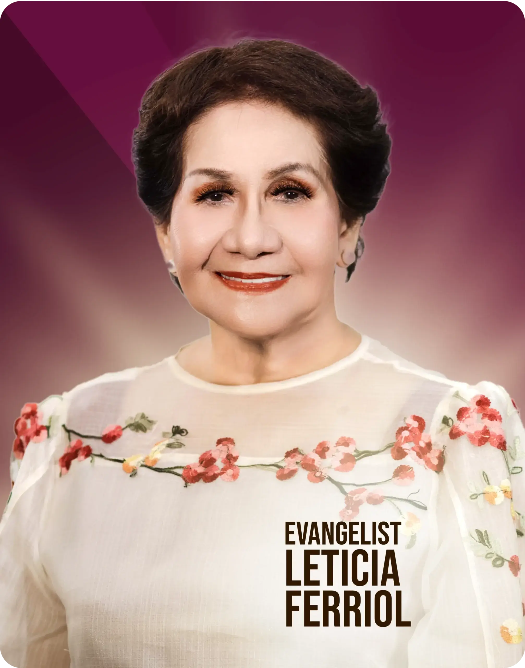 Evangelist Leticia Ferriol